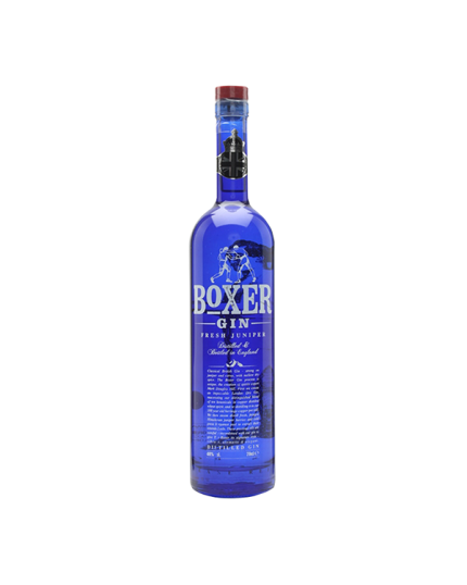 BOXER GIN BLACK JUNIPER & BERGAMOUT ENGLAND 750ML