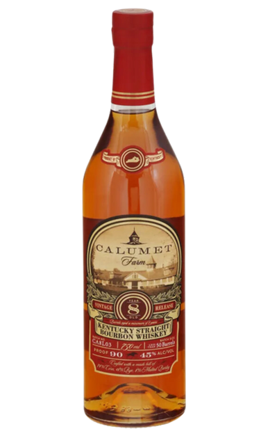 CALUMET FARM BOURBON STRAIGHT VINTAGE RELEASE KENTUCKY 8YR 750ML