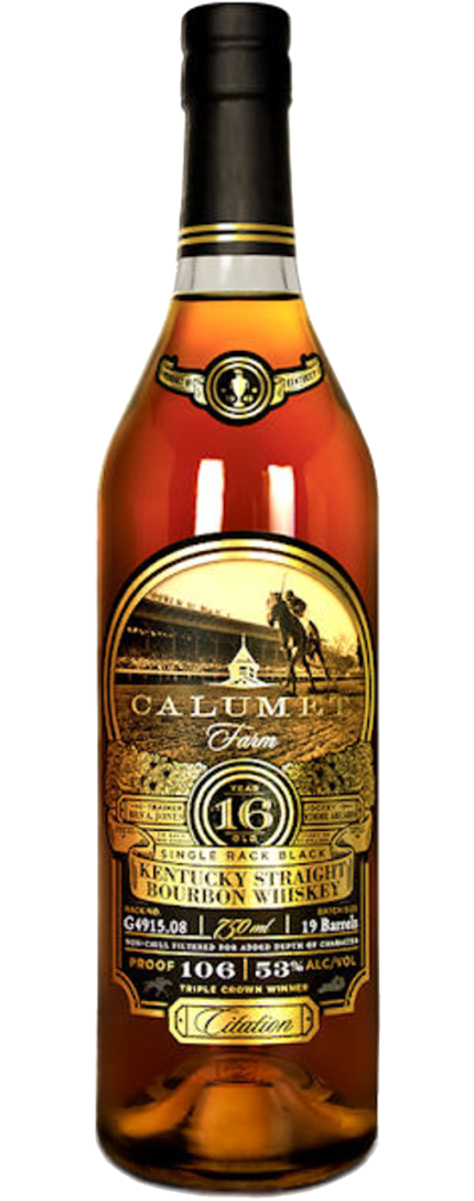 CALUMET BOURBON SINGLE RACK BLACK KENTUCKY 16YR 750ML
