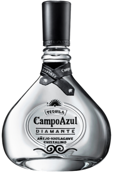CAMPO AZUL TEQUILA DIAMANTE CRISTALINO ANEJO 750ML