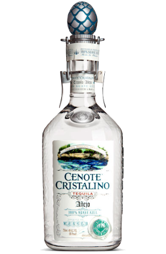 CENOTE TEQUILA ANEJO CRISTALINO 750ML