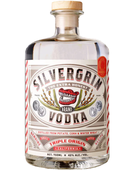 SILVERGRIN VODKA TRIPLE ORIGIN CALIFORNIA 750ML