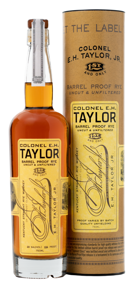 COLONEL E H TAYLOR WHISKEY RYE BARREL PROOF KENTUCKY 750ML