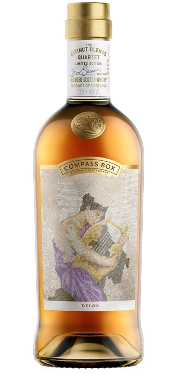 COMPASS BOX DELOS SCOTCH LIMITED EDITION THE EXTINCT BLENDS QUARTET 700ML