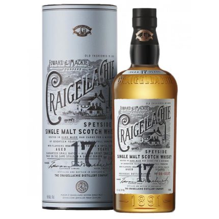 CRAIGELLACHIE SCOTCH SINGLE MALT SPEYSIDE 92PF 17YR 750ML