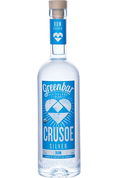 GREENBAR RUM SILVER CRUSOE LOS ANGELES 750ML