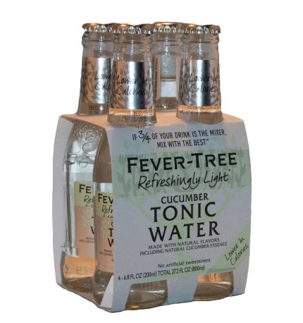 FEVER TREE TONIC WATER CUCUMBER 4X12OZ BOT