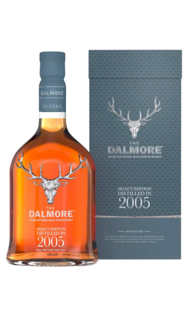 DALMORE SCOTCH SINGLE MALT 2005 DISTILLED 18YR 750ML