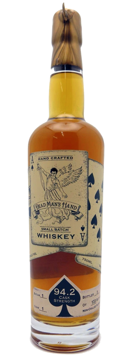 DEAD MAN'S HAND WHISKEY SMALL BATCH BARREL PROOF CALIFORNIA 750ML