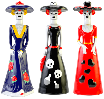DONA CELIA TEQUILA VARIETY PACK ( BLANCO REPO ANEJO) 3X375ML