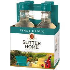 SUTTER HOME PINOT GRIGIO CALIFORNIA 4X200ML