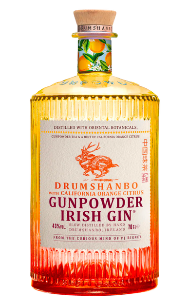 DRUMSHANBO GUNPOWDER GIN ORANGE CITRUS IRISH 750ML