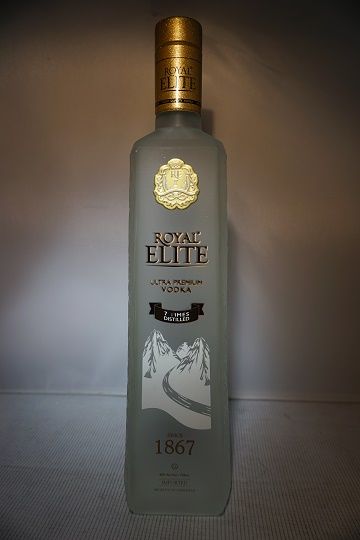 ROYAL ELITE VODKA ULTRA PREMIUM UZBEKISTAN 750ML