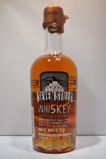SEVEN STILLS WHISKEY CHOCASMOKE INSPIRED BY CRAFT BEER CALIFORNIA 375ML