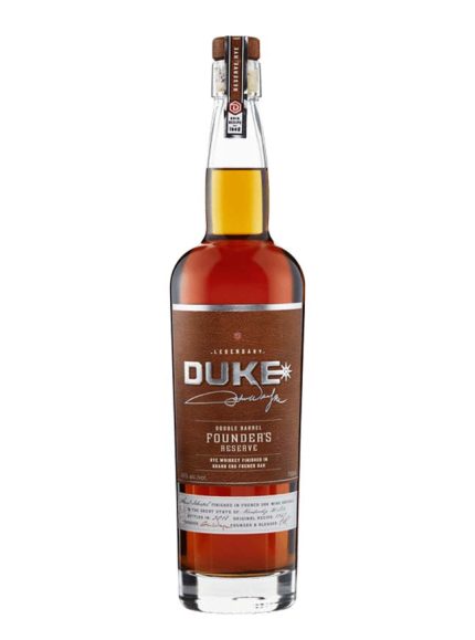 DUKE WHISKEY RYE FOUNDERS RESERVE DOUBLE BARREL FINISHED IN FRENCH OAK 750ML