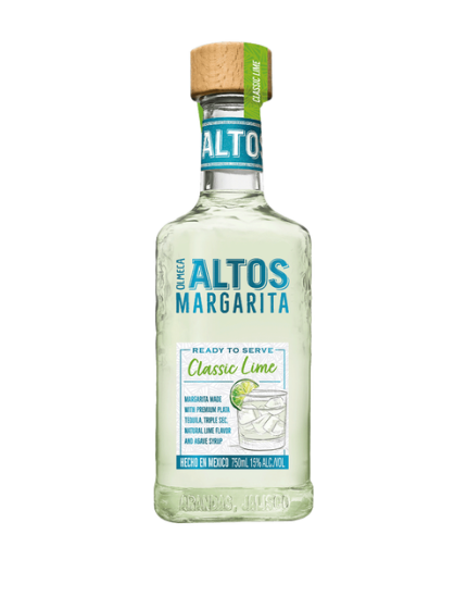 OLMECA ALTOS MARGARITA CLASSIC LIME 750ML