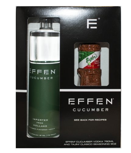 EFFEN VODKA HOLLAND GFT PK W/ TAJIN 750ML
