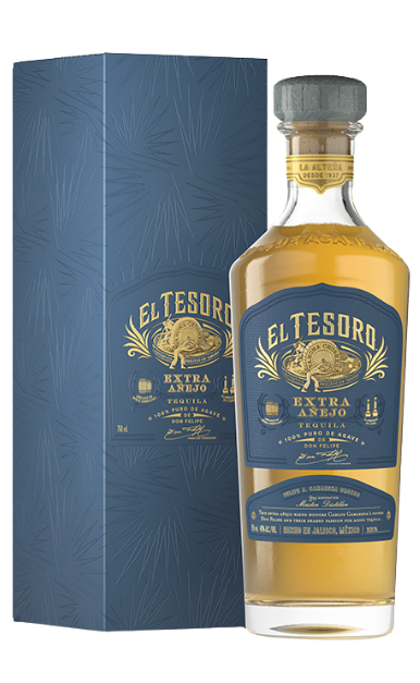 EL TESORO TEQUILA EXTRA ANEJO 750ML