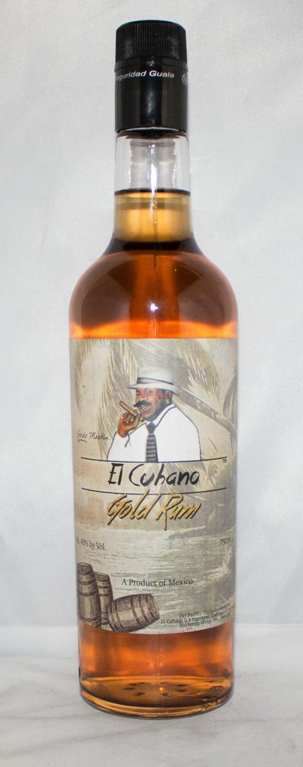 EL CUHANO RUM GOLD MEXICO 750ML
