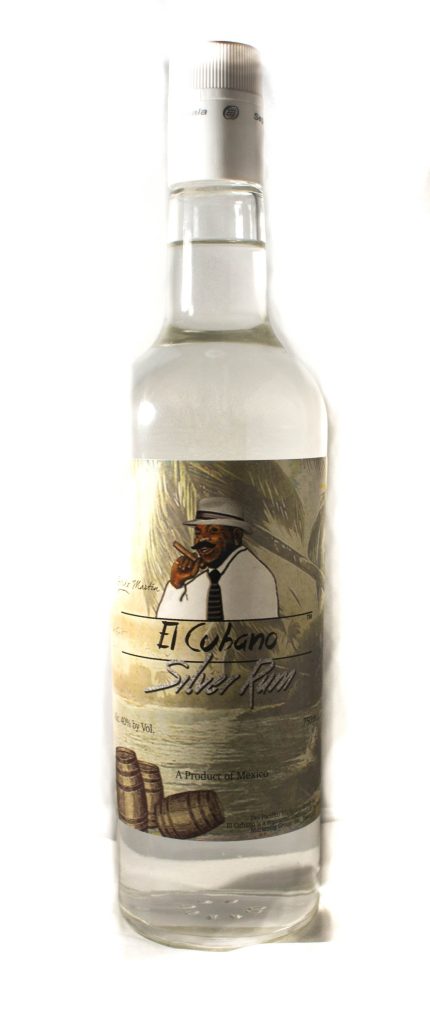 EL CUBANO RUM SILVER MEXICO 750ML