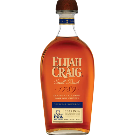 ELIJAH CRAIG BOURBON SMALL BATCH 2025 PGA CHAMPIONSHIP EDITION KENTUCKY 750ML