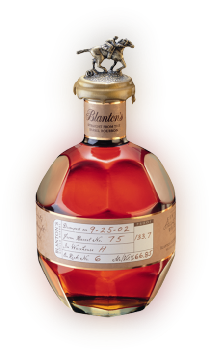 BLANTONS BOURBON WHISKEY STRAIGHT FROM THE BARREL 750ML