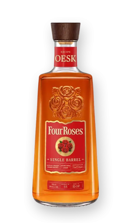 FOUR ROSES BOURBON SINGLE BARREL OESK RECIPE KENTUCKY 100PF 750ML