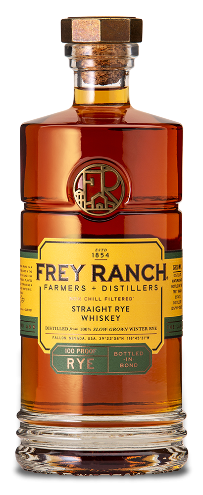 FREY RANCH WHISKEY RYE 100PF NEVADA 5YR 750ML