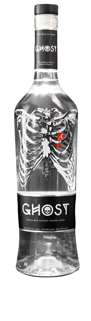 GHOST TEQUILA BLANCO SPICY WITH NATURAL FLAVORS ADDED 750ML
