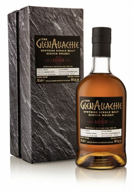 GLENALLACHIE SCOTCH SINGLE MALT SINGLE CASK SPEYSIDE 1989 29YR 750ML