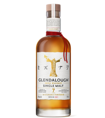 GLENDALOUGH WHISKEY SINGLE MALT MIZUNARA FINISHED IRISH 7YR 750ML