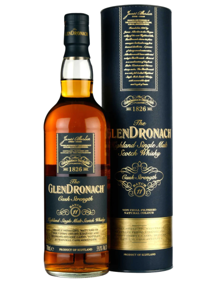 GLENDRONACH SCOTCH SINGLE MALT BATCH 11 CASK STRENGTH 700ML