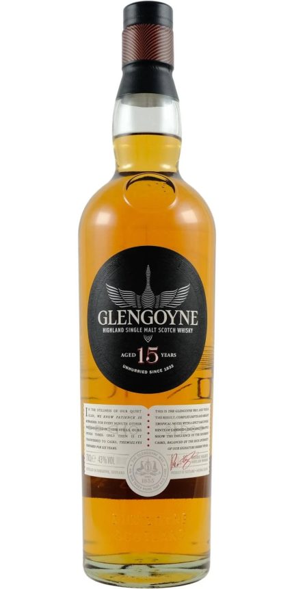 GLENGOYNE SCOTCH SINGLE MALT HIGHLAND 15YR 86PF 750ML