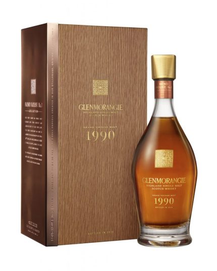 GLENMORANGIE SCOTCH SINGLE MALT GRAND VINTAGE 1990 MALT 86PF 750ML