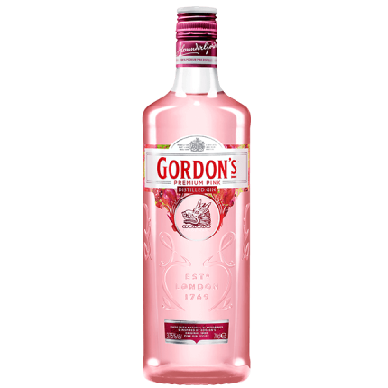 GORDONS DRY GIN PINK LONDON 750ML