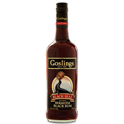 GOSLINGS BLACK SEAL RUM BERMUDA CARIBBEAN 151 PF 750ML