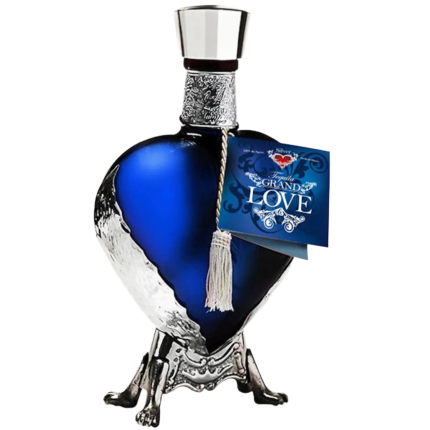 GRAND LOVE TEQUILA BLANCO BLUE HEART 750ML