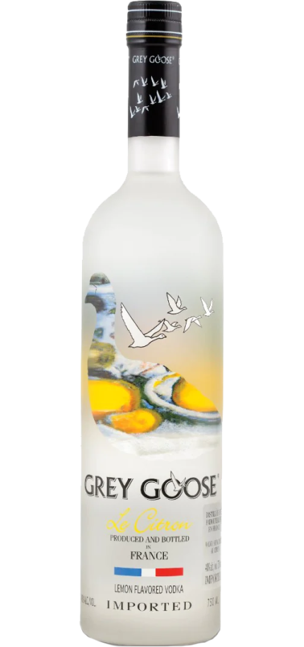 GREY GOOSE VODKA LE CITRON FRANCE 1.75LI