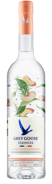 GREY GOOSE VODKA ESSENCES WHITE PEACH & ROSEMARY FRANCE 750ML