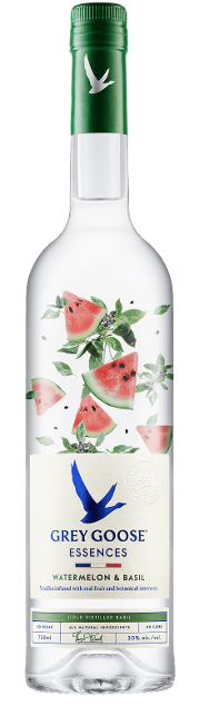 GREY GOOSE VODKA ESSENCES WATERMELON & BASIL FRANCE 750ML