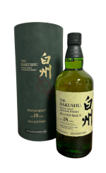THE HAKUSHU WHISKY SINGLE MALT PEATED JAPAN 18YR 2024 EDITION 700ML