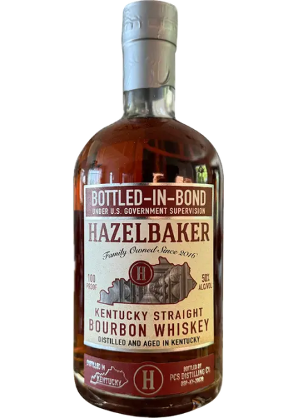 HAZELBAKER BOURBON BOTTLED IN BOND KENTUCKY 6YR 750ML
