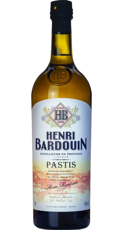 HENRI BARDOUIN PASTIS LIQUEUR FRANCE 750ML