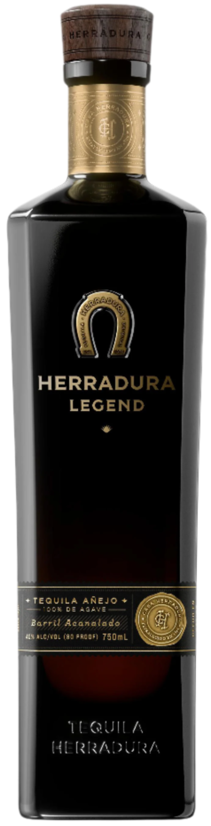 HERRADURA LEGEND TEQUILA ANEJO BARRIL ACANALADO 750ML
