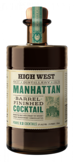 HIGH WEST MANHATTAN BARREL FINISHED COCKTAIL 750ML