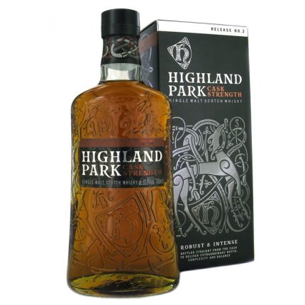 HIGHLAND PARK SCOTCH SINGLE MALT RELEASE NO 2 CASK STRENGTH ROBUST & INTENSE 750ML