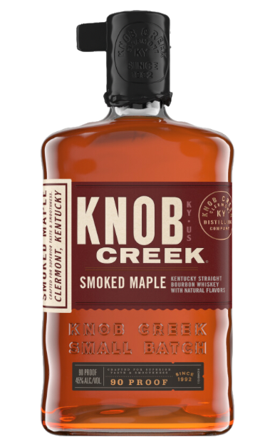 KNOB CREEK BOURBON SMOKED MAPLE SMALL BATCH KENTUCKY 90PF 750ML