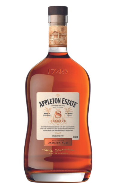 APPLETON ESTATE RUM RESERVE BLEND 8YR JAMAICA 750ML