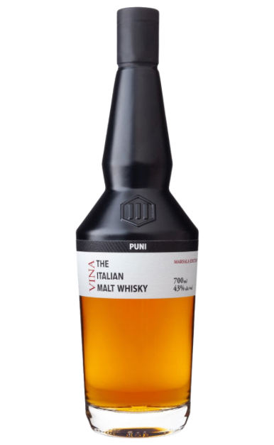 PUNI THE ITALIAN MALT WHISKEY VINA DRY MARSALA VERGINE CASK ITALY 750ML