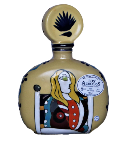 LOS AZULEJOS TEQUILA ANEJO ULTRA PREMIUM MASTERPIECE 750ML